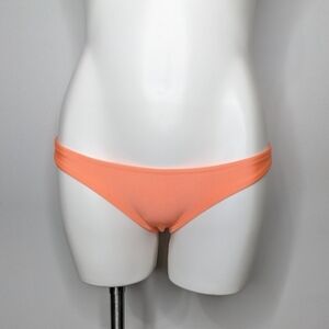 ✨3/$15 Triangl Swimwear orange neoprene bikini bottom S
